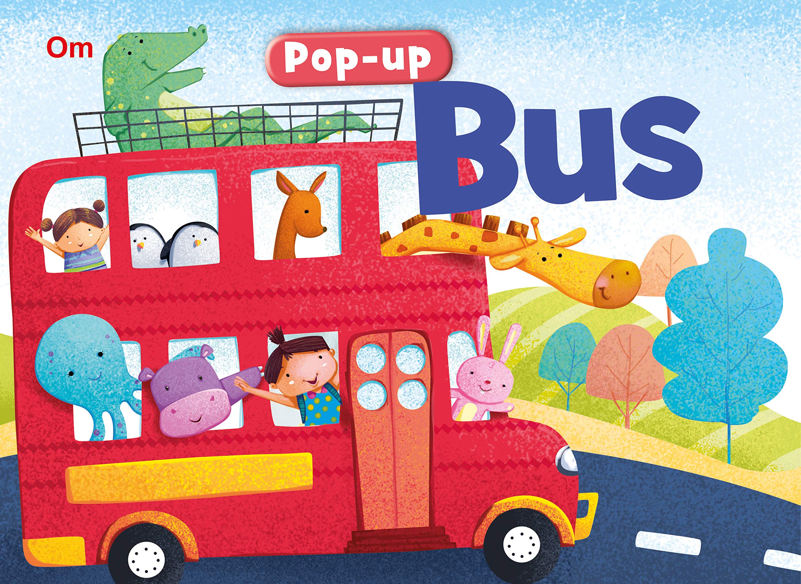 Pop Up Bus Book for Children: 3D Interactive Rolling Adventure Pop Up Book for Kids | Pop Up Fun with Vehicles | City Adventures