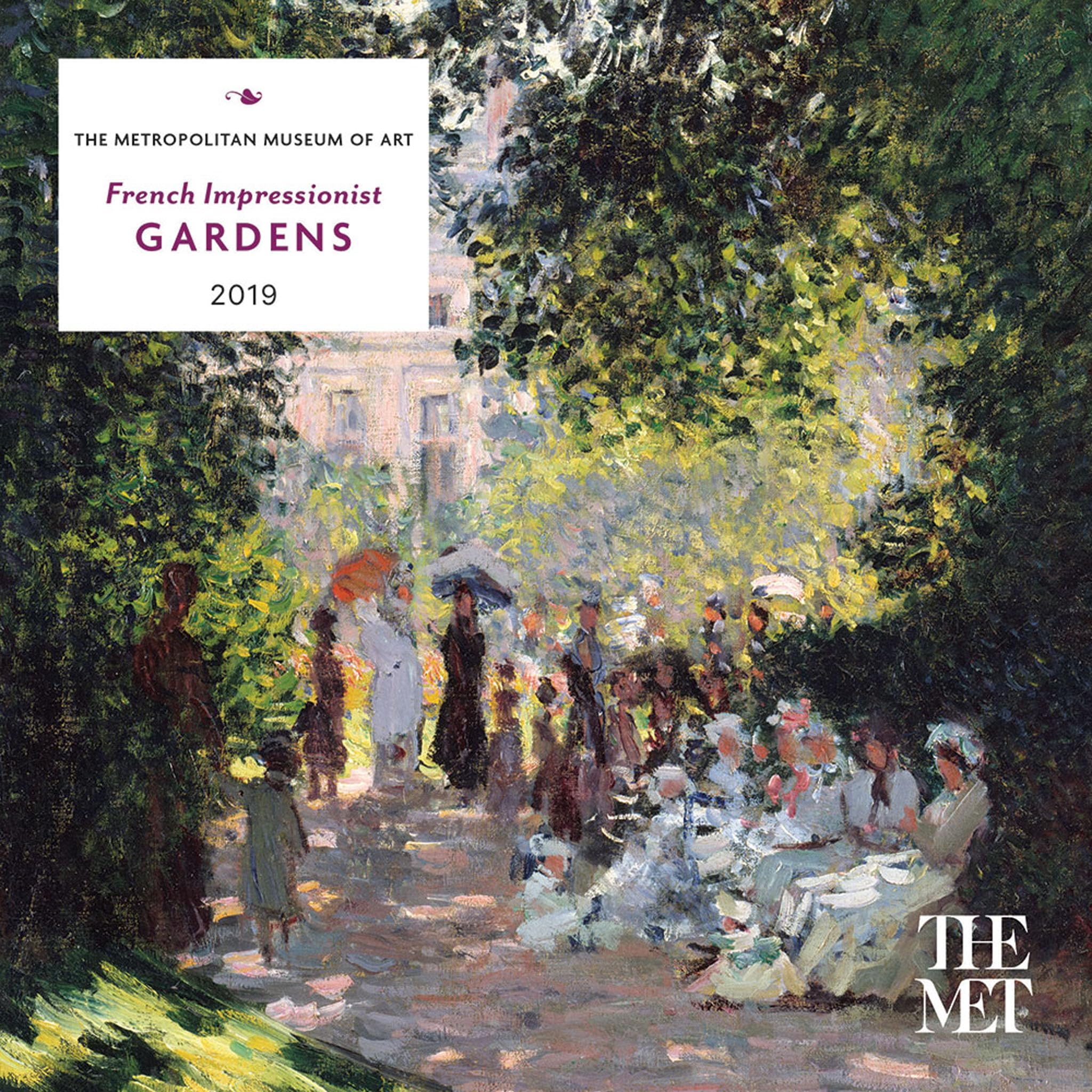 CAL 19 FRENCH IMPRESSIONIST GARDENS MINI