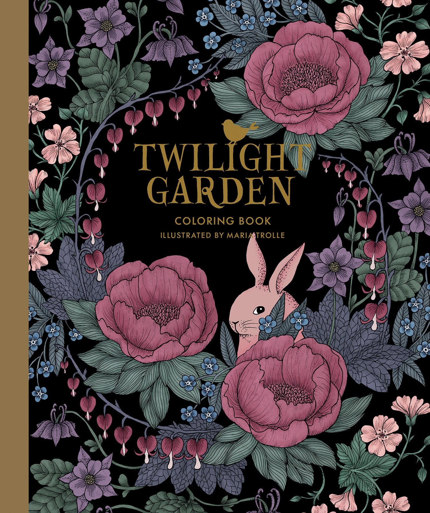 Twilight Garden Coloring Book: Published in Sweden as Blomstermandala (Gsp Trade)