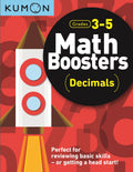 Kumon Math Boosters: Decimals, Grades 35, Ages 810, 128 pages