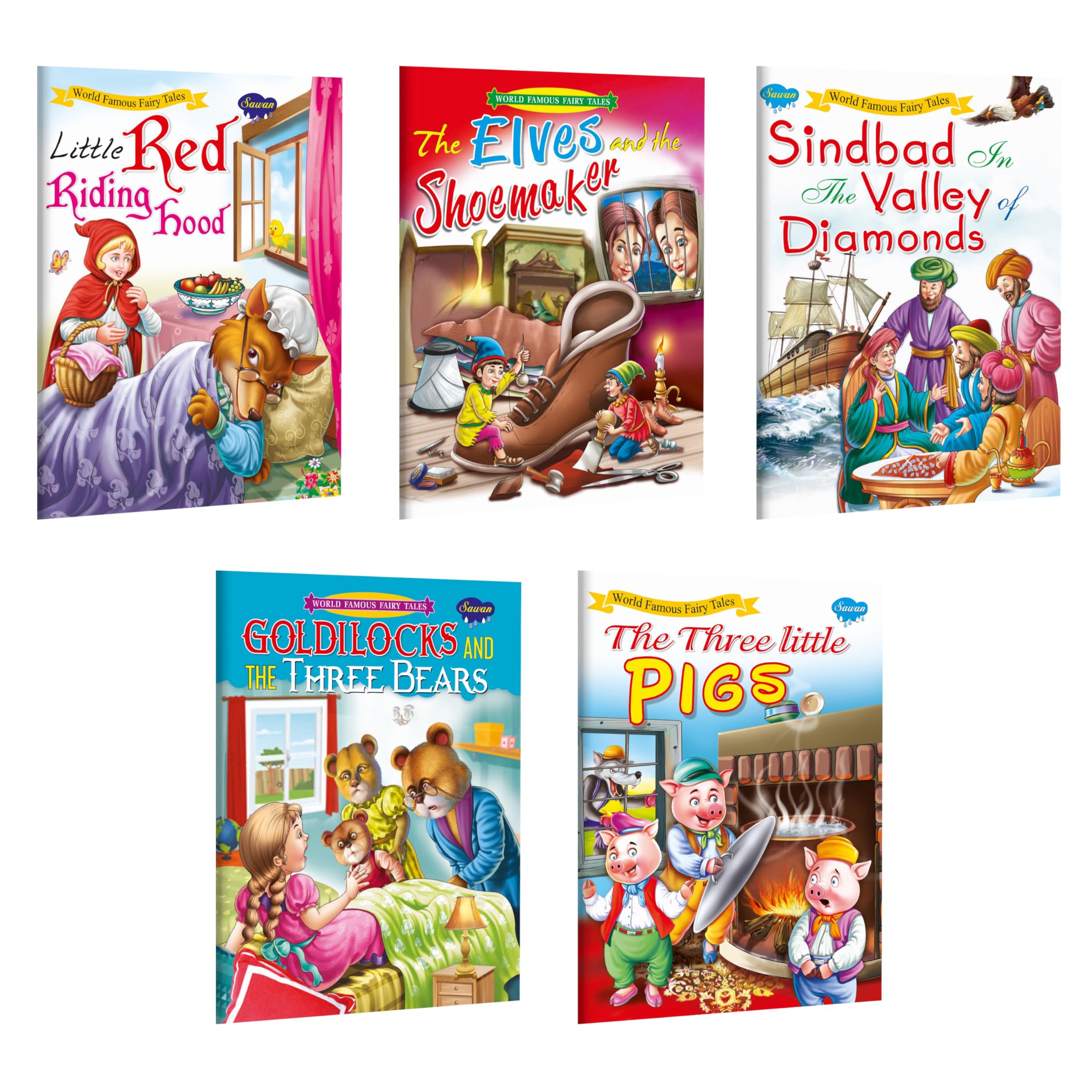 World Famous Fairy Tales | Pack Of 5 Books: Vol. 5