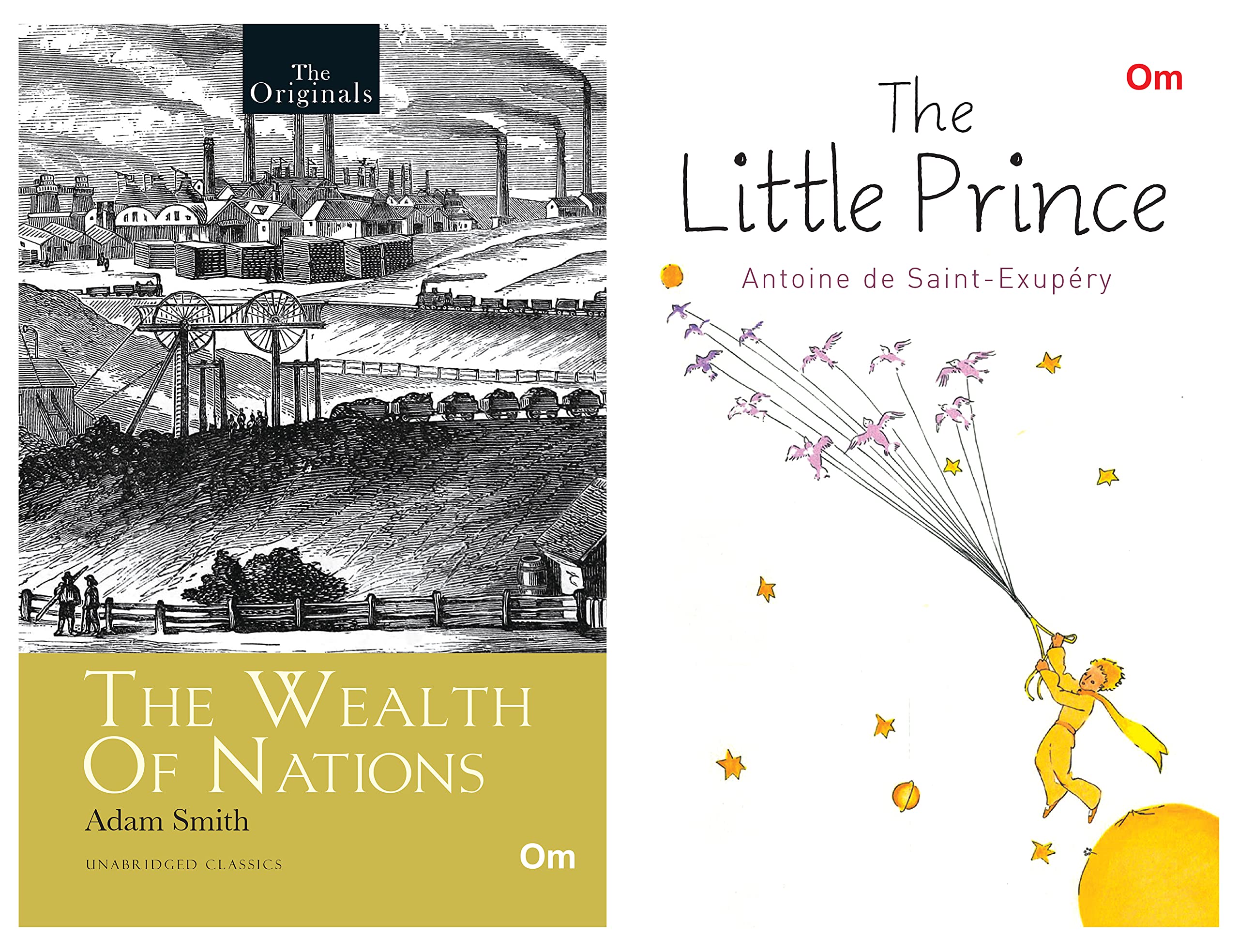 Worlds Greatest Original Classics : Wealth of Nations and The Little Prince (Bundle of 2 Books) Unabridged Classics (Classics bo