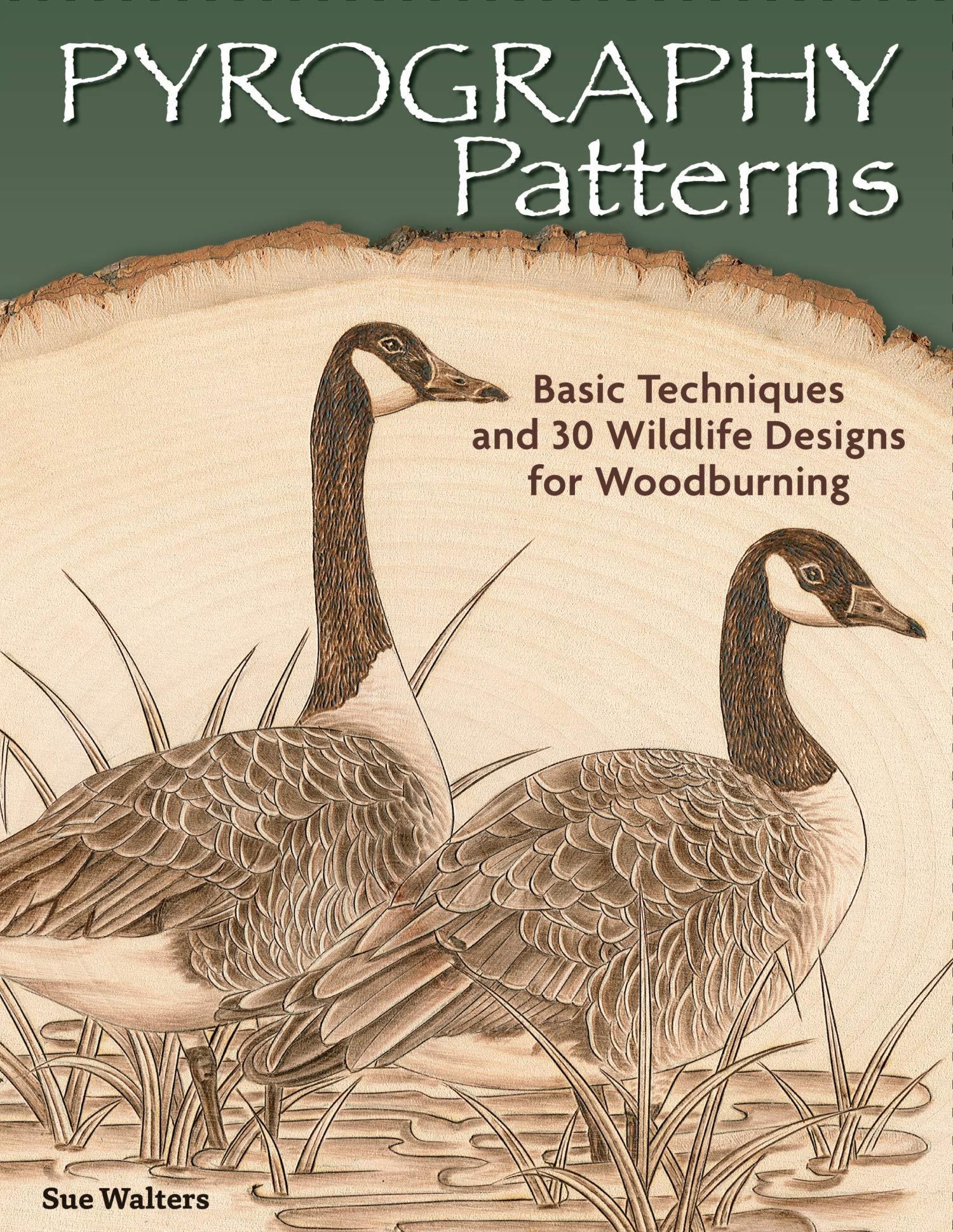 Pyrography Patterns: Basic Techniques and 30 Wildlife Designs for Woodburning (Fox Chapel Publishing) Large, ReadytoUse Patter