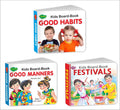 Gift For Kids 5 Year Pack Of 3 Board Books
