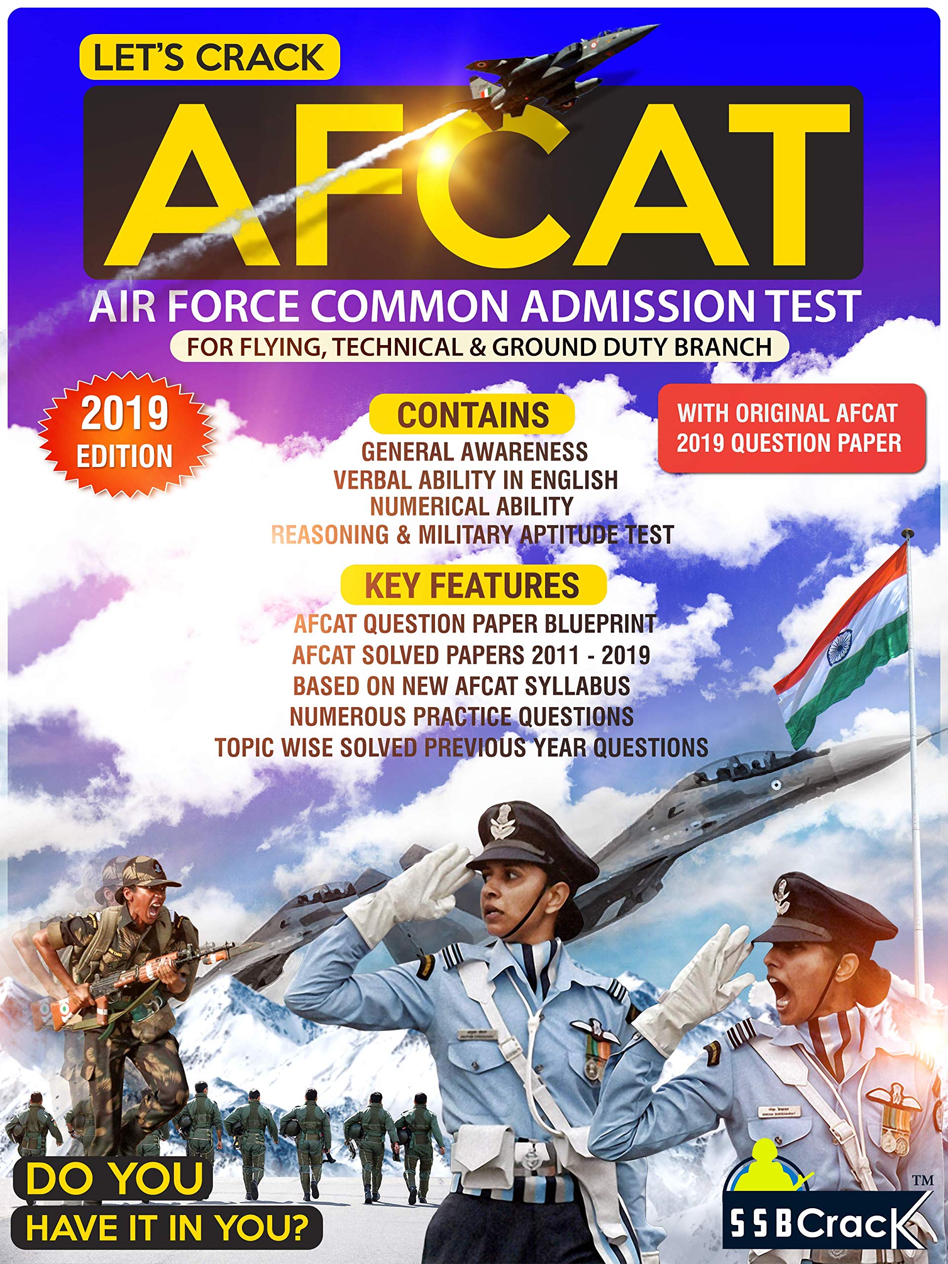 Lets Crack Afcat  Air Force Common Admission Test [free Ebook Inside]