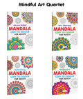 Stress Relief, Art Therapy, Refreshing  Mandala Copy to Colour for Adults and more: Relaxing Mandala Art, Calming Mandala Desig