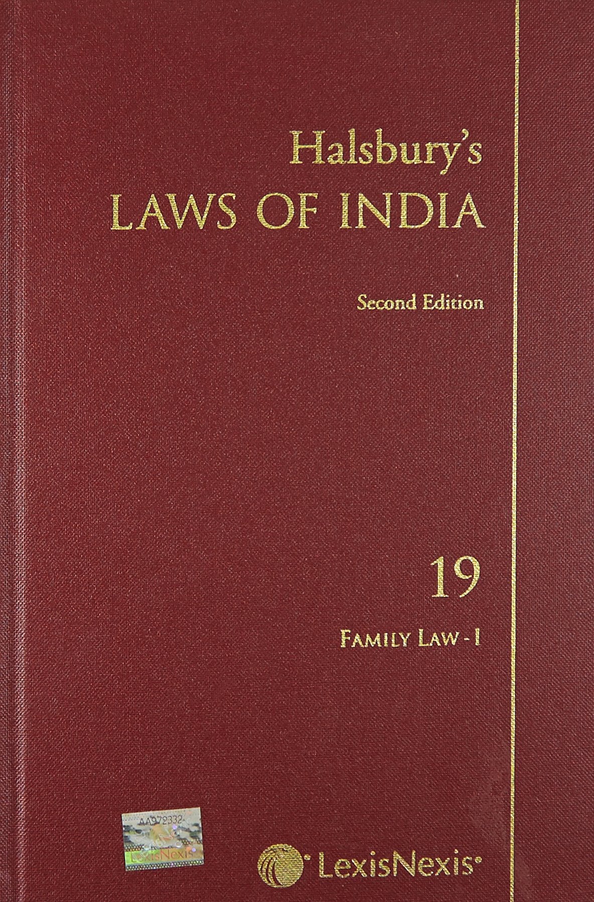 HalsburyS Laws Of India  Vol.19 (Family Law  I)