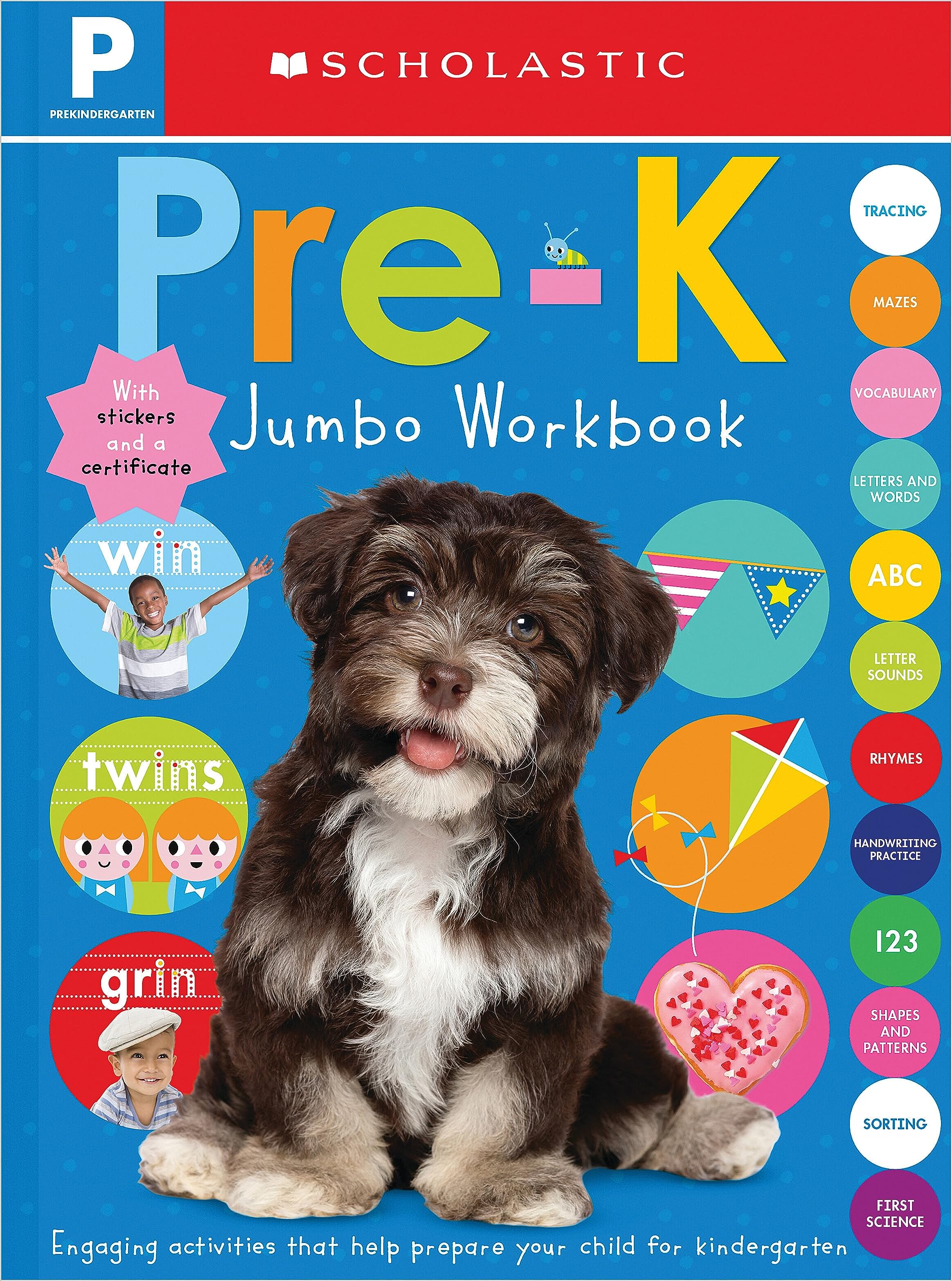 PreK Jumbo Workbook: Scholastic Early Learners (Jumbo Workbook)