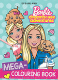Barbie Dreamhouse Adventures  Mega Colouring Book