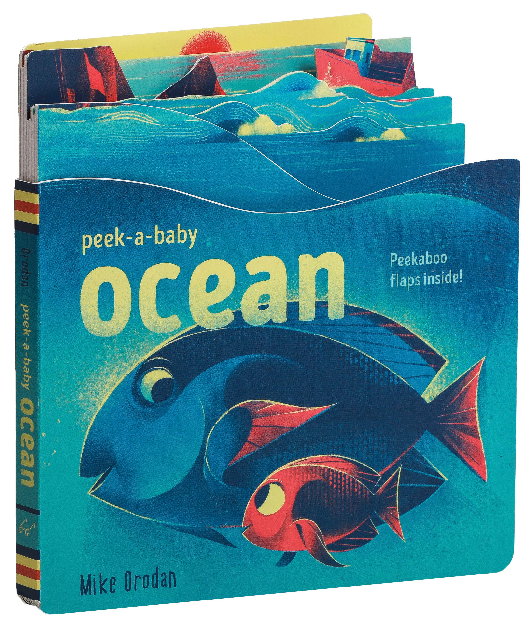 PeekaBaby: Ocean: Peekaboo flaps inside!