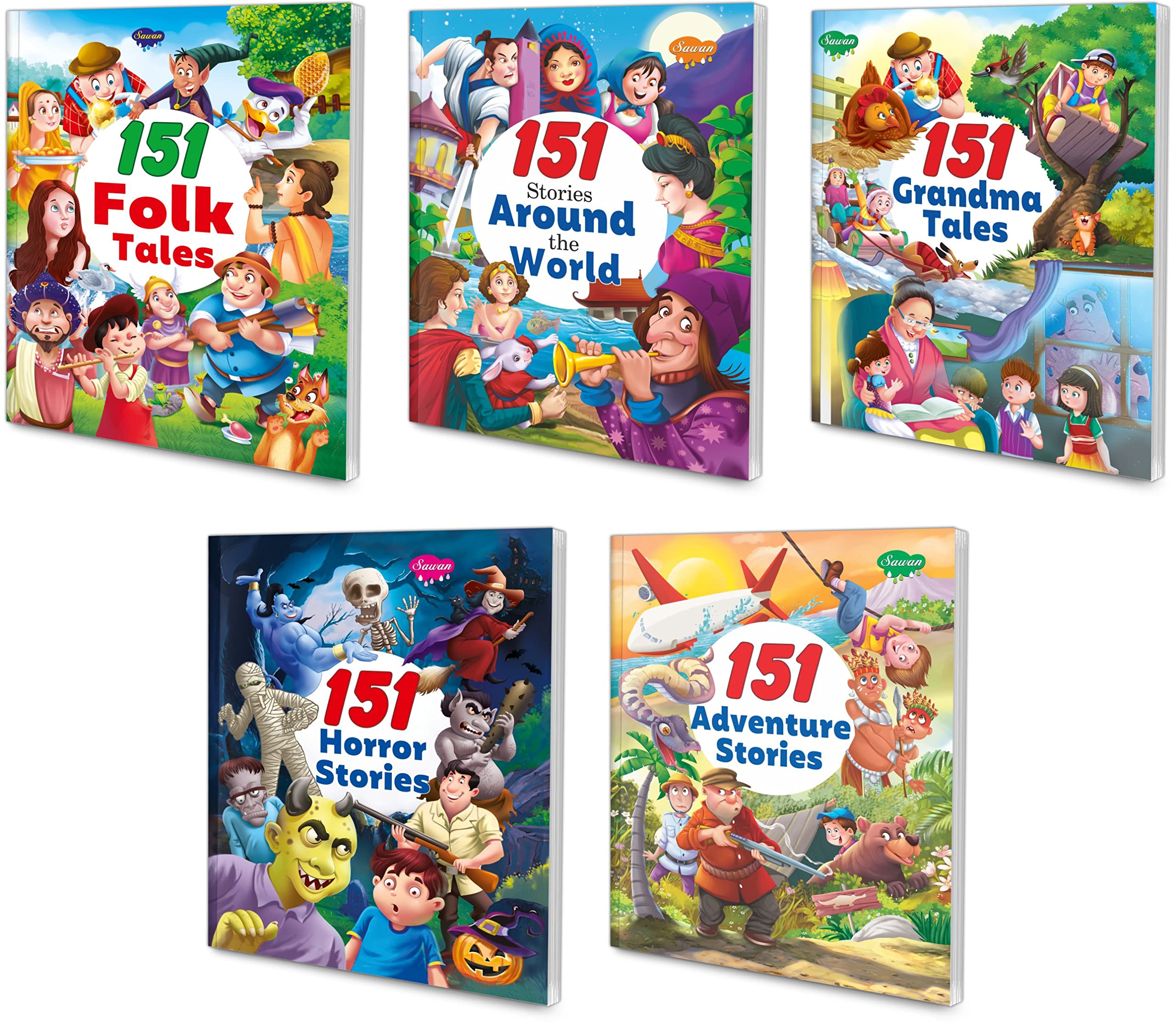 All In One Story Books For 6 Year Old Kids | Pack Of 5 Books