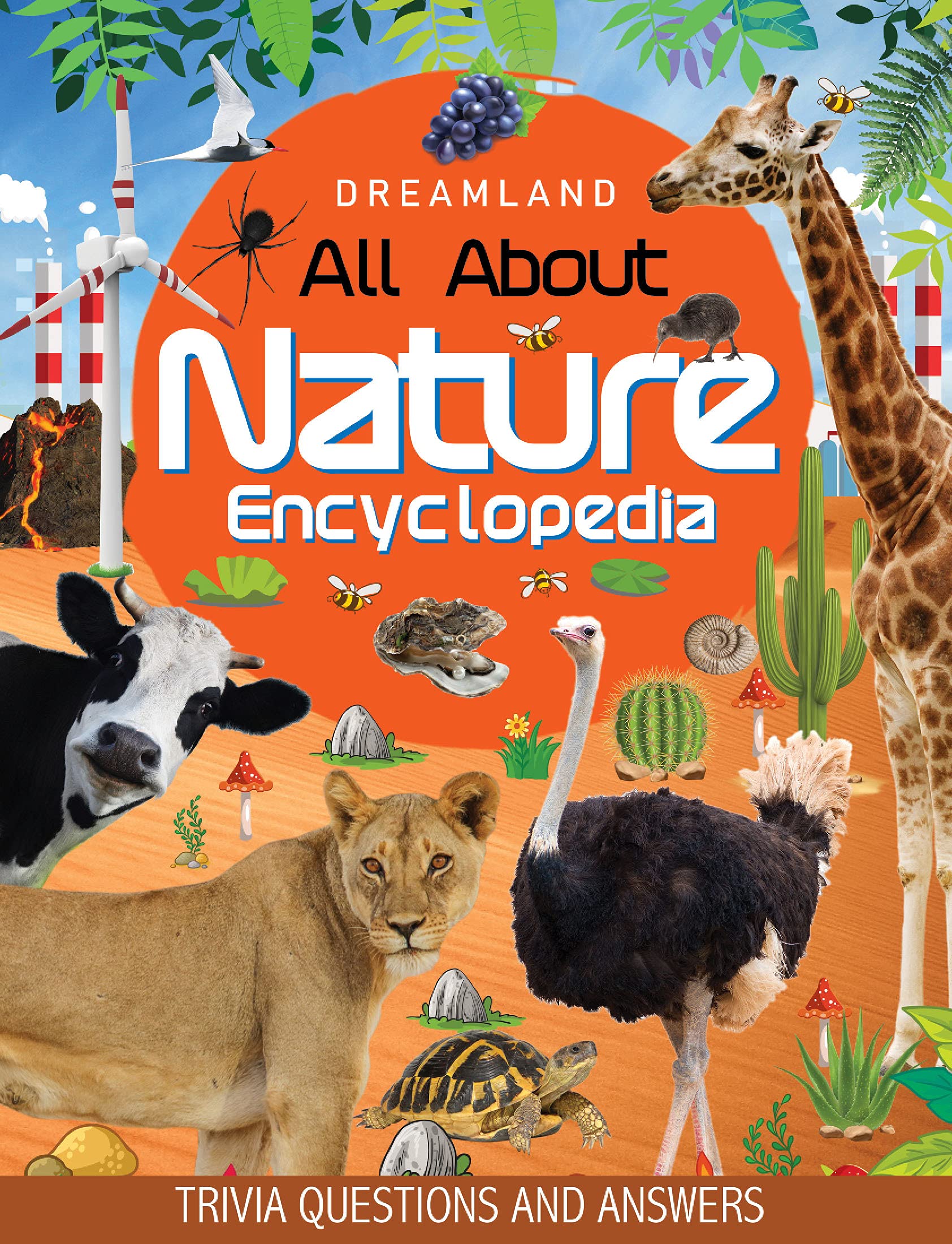 Nature Encyclopedia For Children Age 515 Years | Illustrated Kids Reference Book With Fun Facts, Trivia Questions & Answers | L