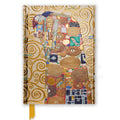Gustav Klimt: Fulfilment (Foiled Journal) (51) (Flame Tree Notebooks)