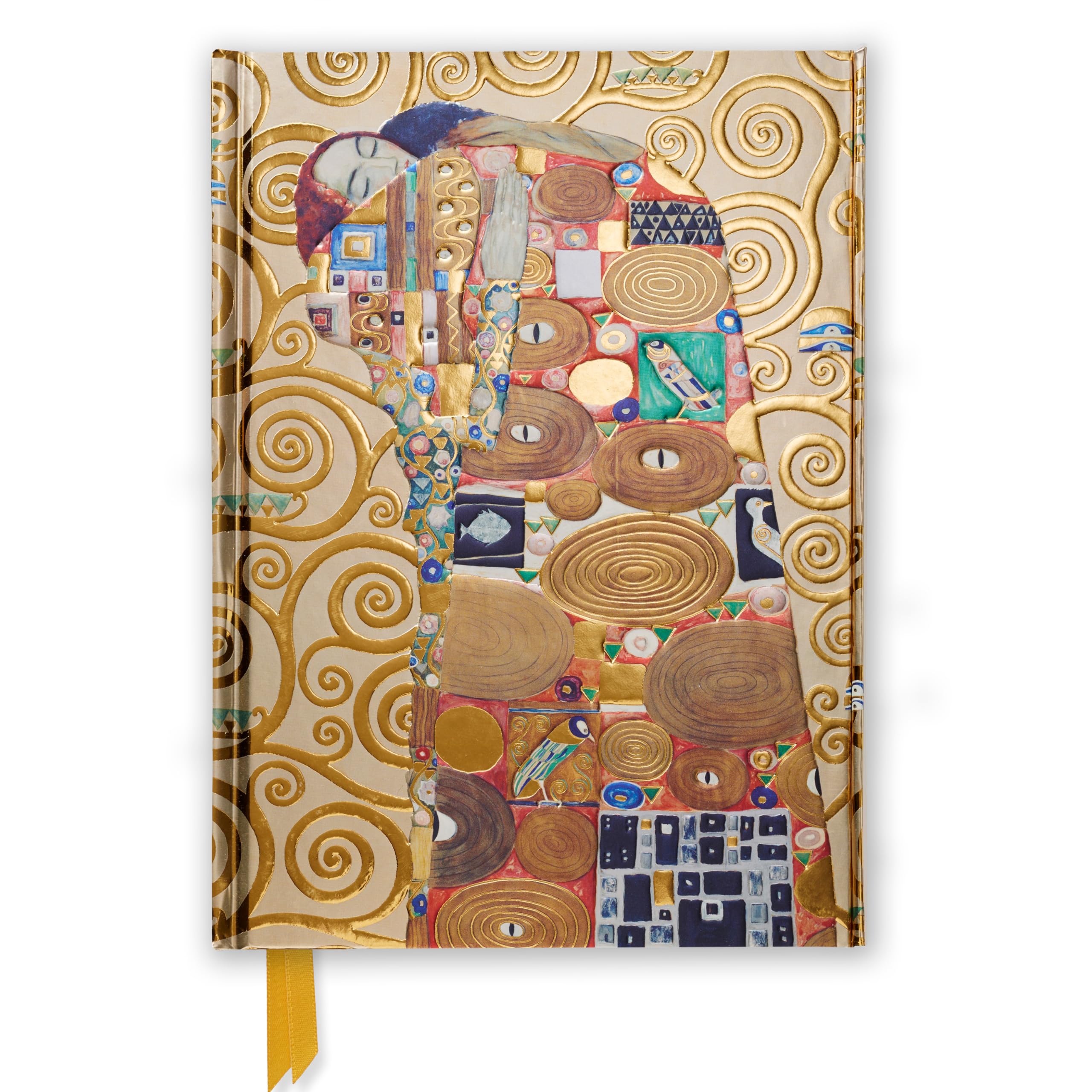 Gustav Klimt: Fulfilment (Foiled Journal) (51) (Flame Tree Notebooks)
