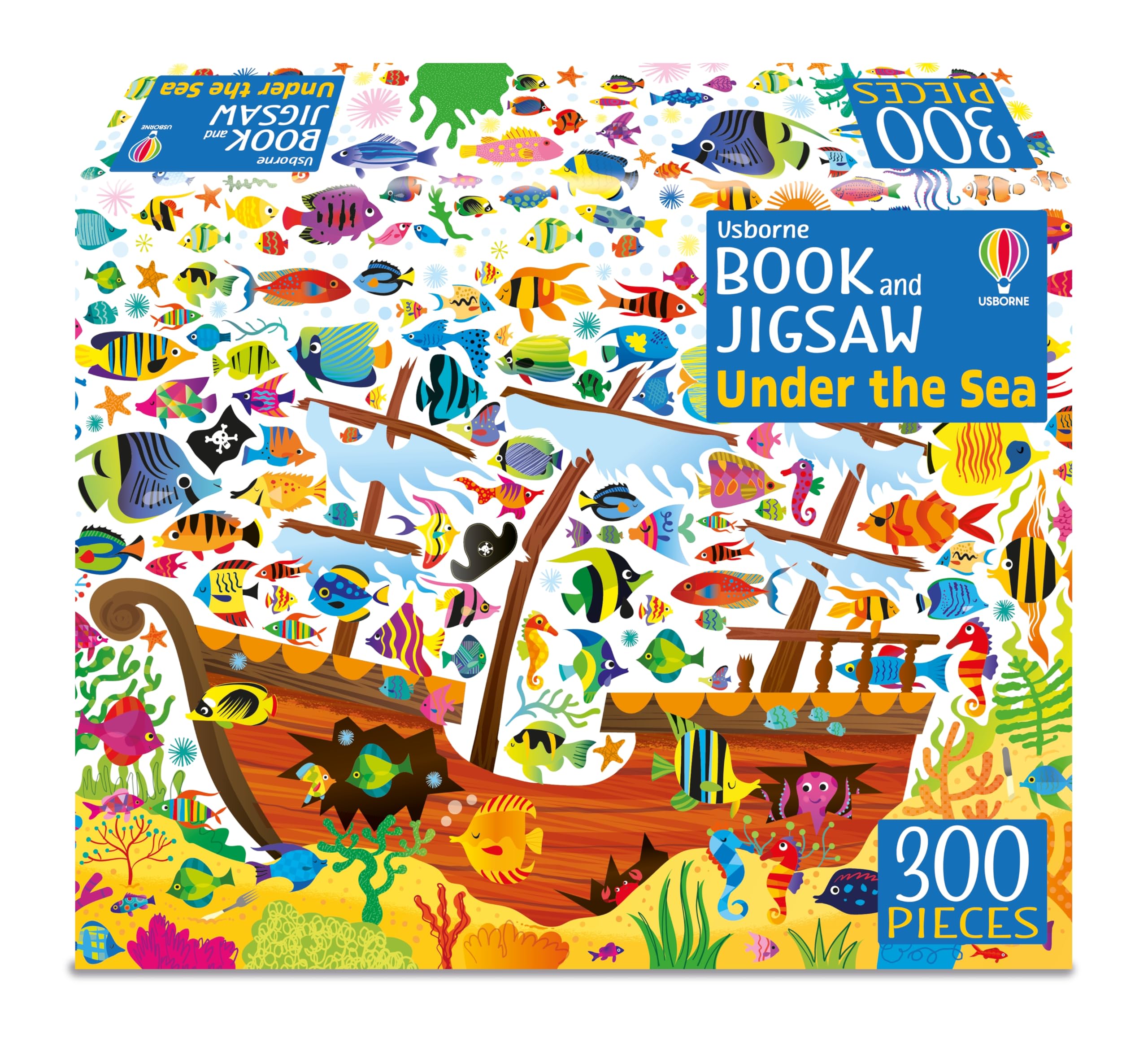 Usborne Books Book and Jigsaw Under the Sea (Usborne Book and Jigsaw).