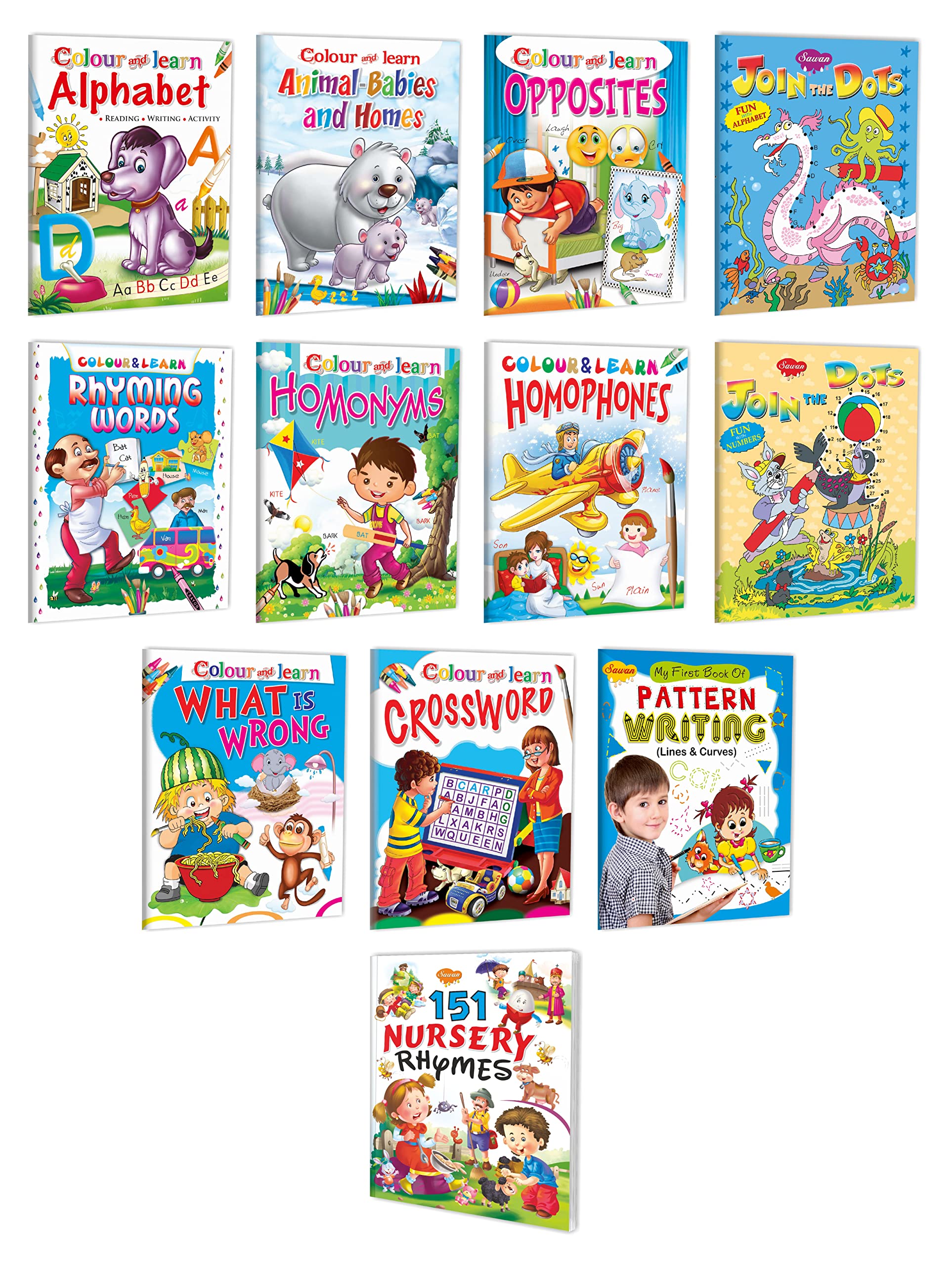 My Complete Kit Of Nursery Books  A Set Of 12 Books Paperback | Super Jumbo Combo For Collecters And Library Rhymes, Activity A