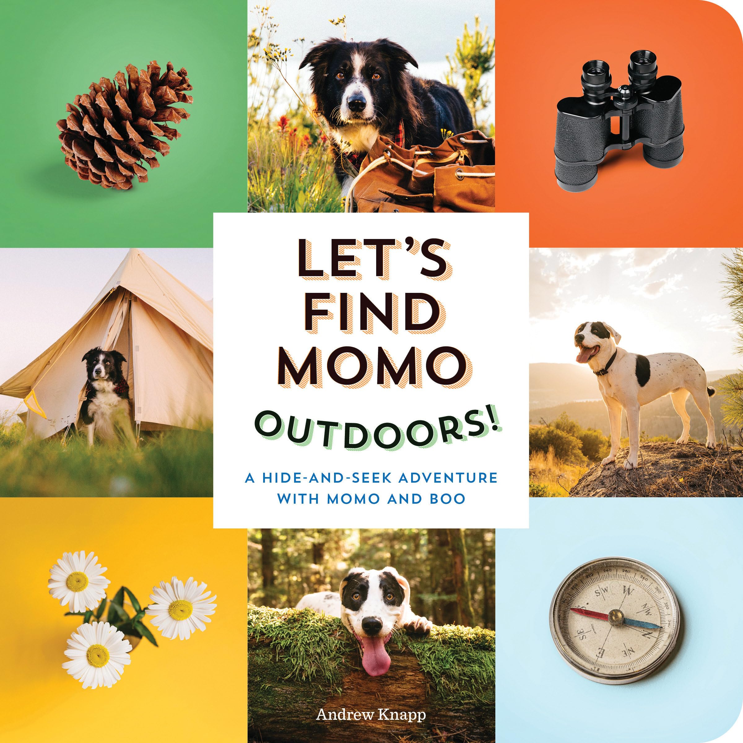 Lets Find Momo Outdoors!: A HideandSeek Adventure with Momo and Boo