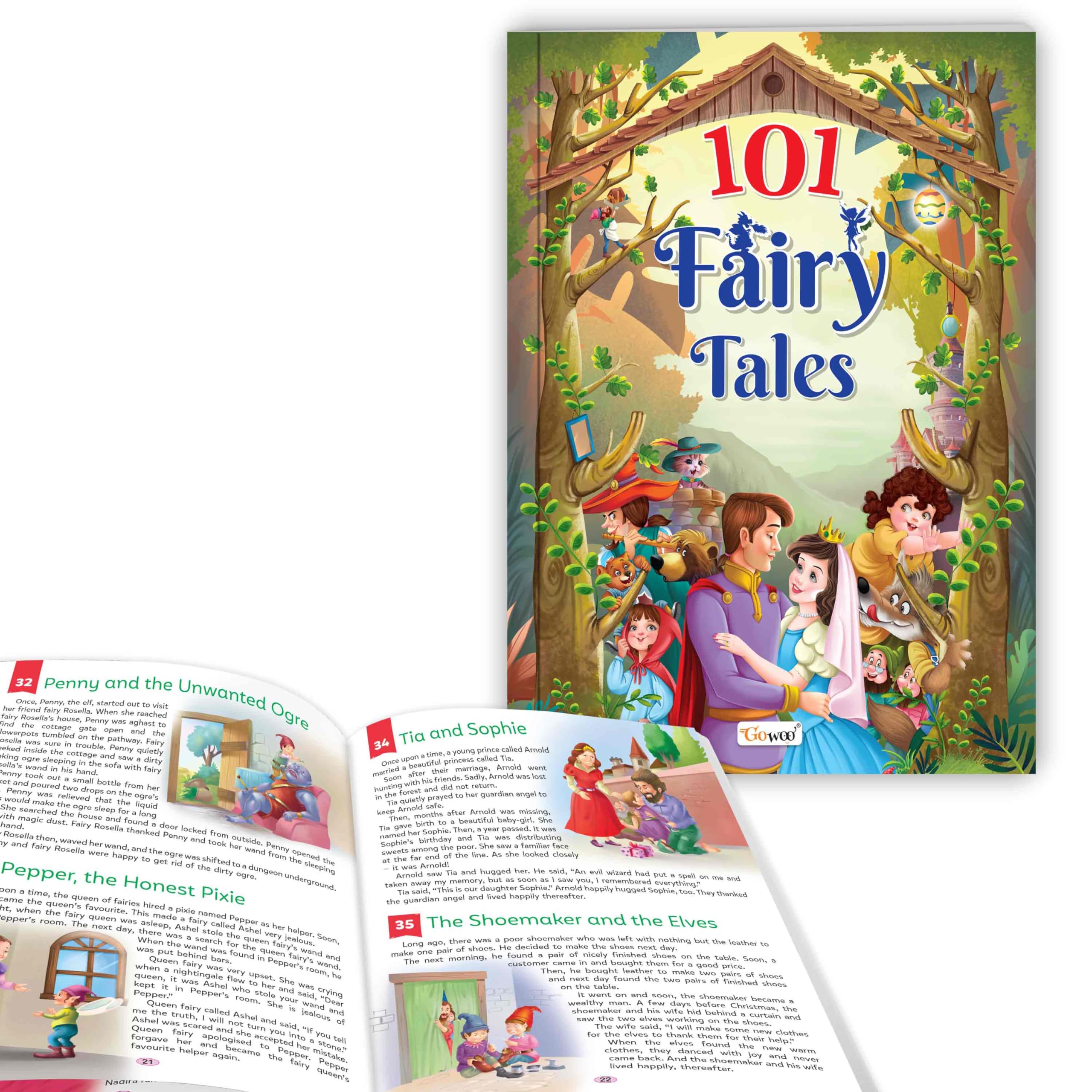 Fairy Tales for Little Learners : 101 Fairy Tales book for kids (Ages 312) (Paperback) : Timeless story book, Educational Stor