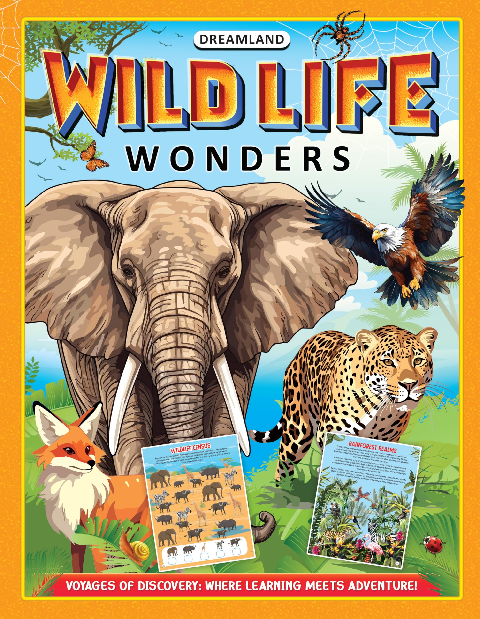 Wildlife Wonders Activity Book For Kids Age 5 10 Years
