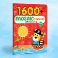 1600+ MOSAIC STICKERS WITH COLOURING BOOK1 |The Ultimate Artistic Adventure