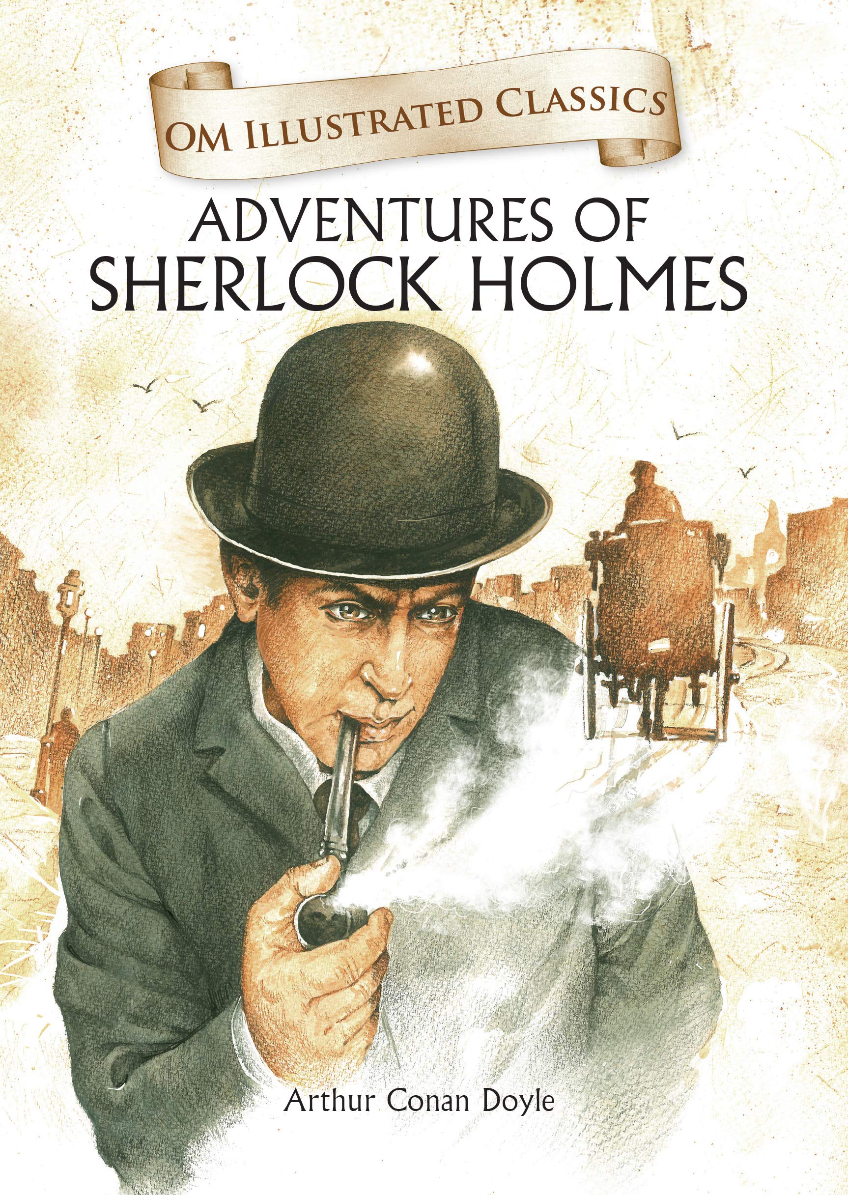 Adventures of Sherlock Homes : Illustrated Abridged Classics (Om Illustrated Classics)