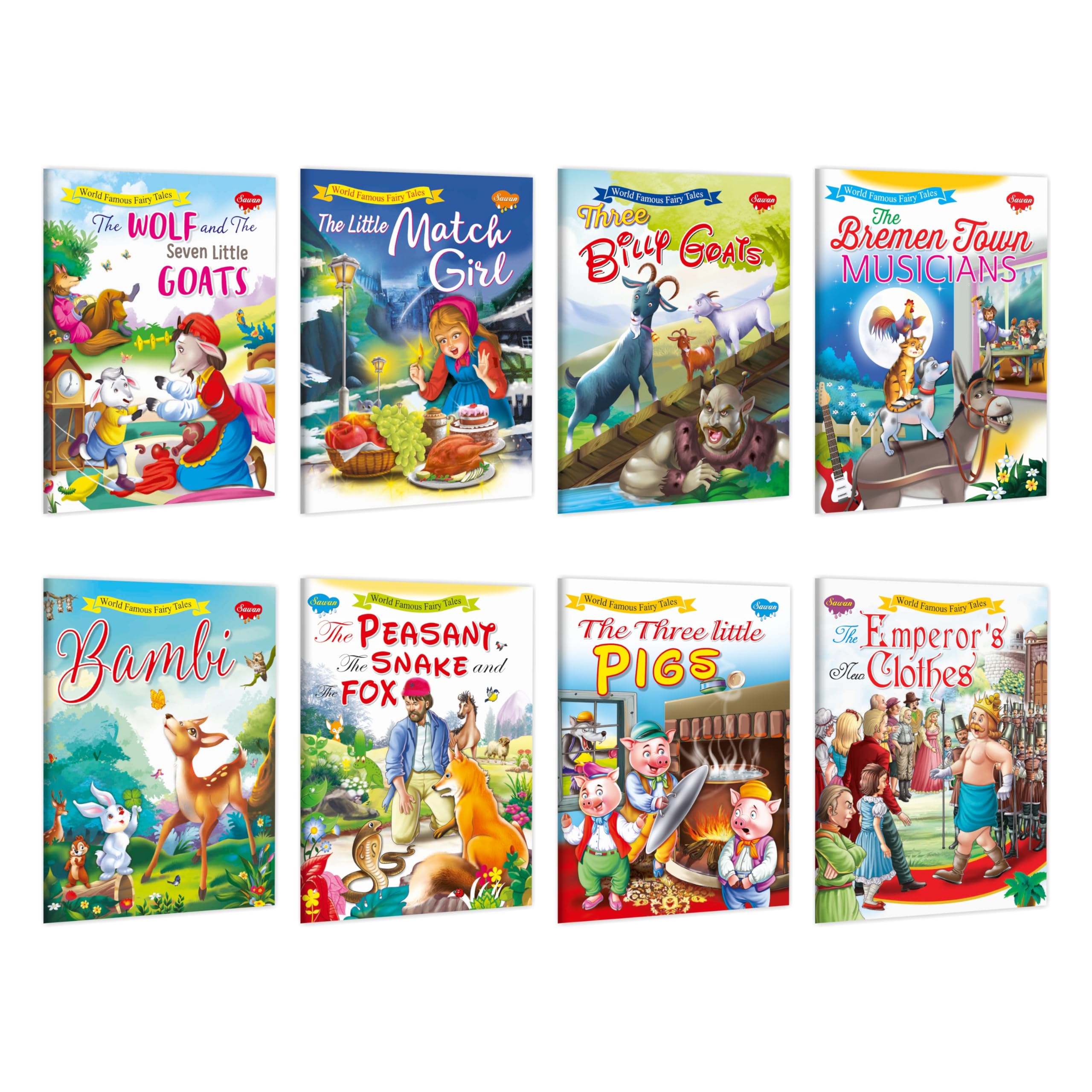 PerraultS Fairy Tales | Pack Of 8 Books | Super Jumbo Combo For Collecters And Library Story Books