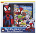 Marvel Spiderman Spidey and his Amazing Friends  Spidey on the Go! First Look and Find Activity Book and Spidey Plush Toy Gift