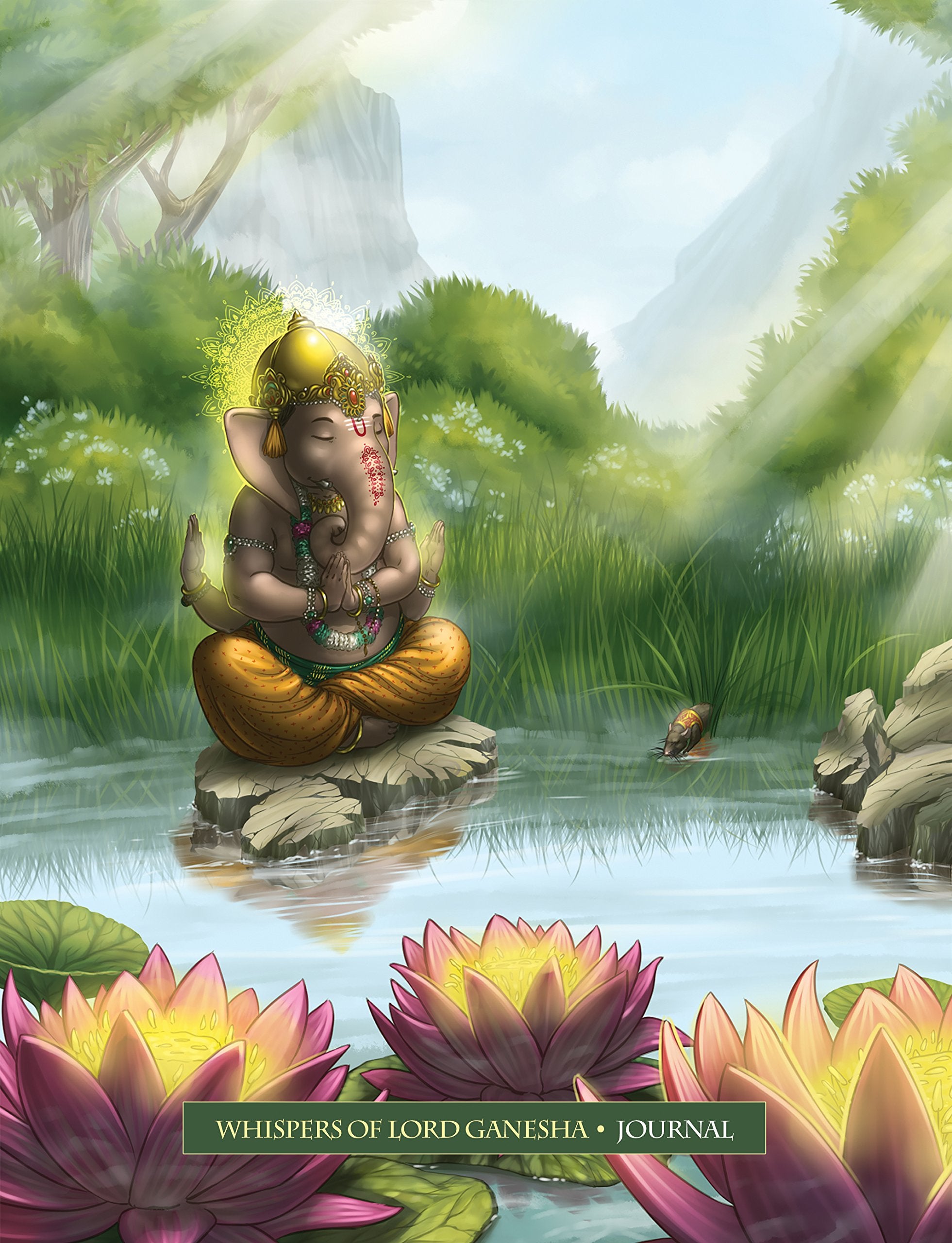 Whispers Of Lord Ganesha Journal: The BigEyed Art Of Jasmine BecketGriffith