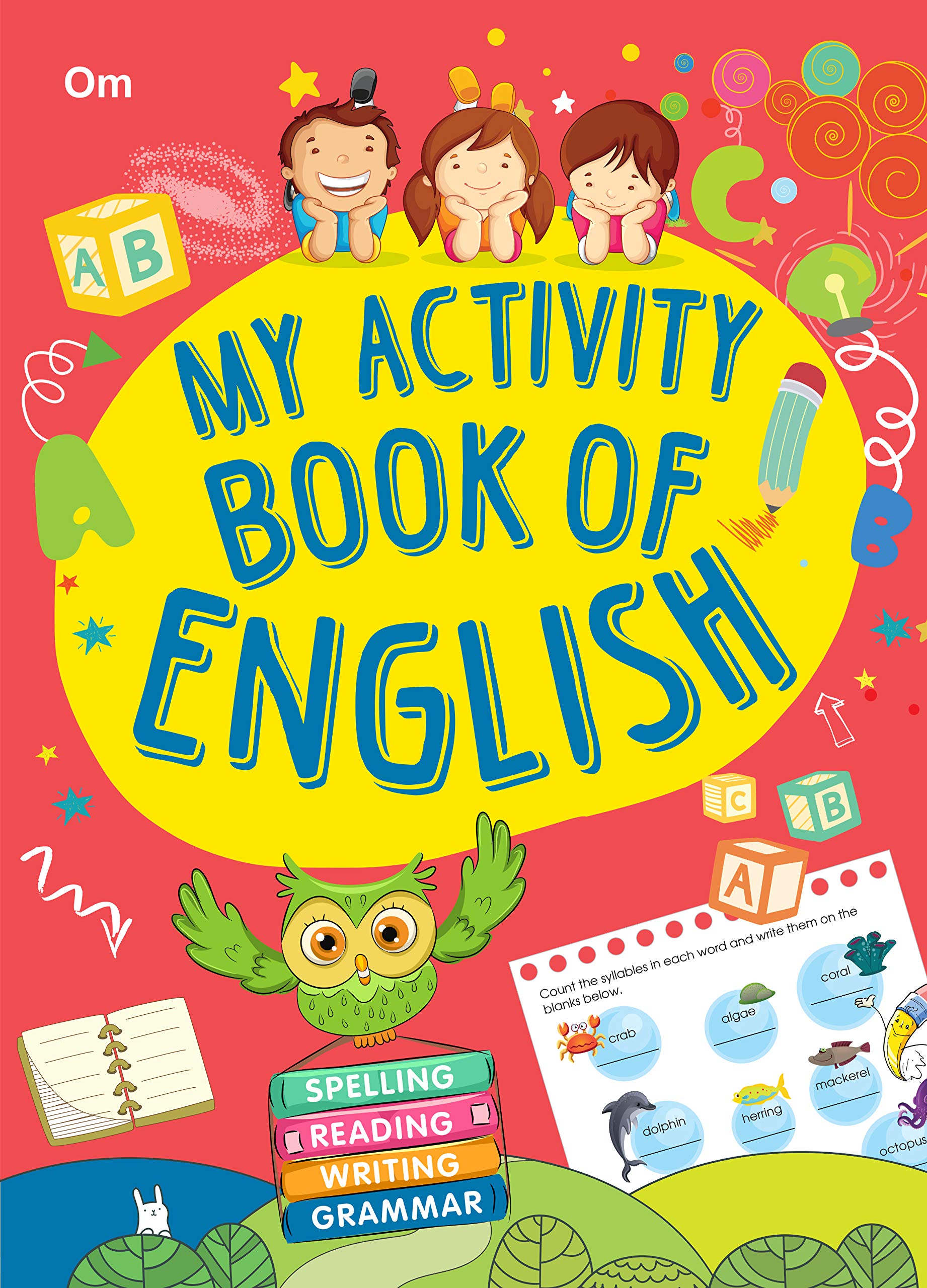 Activity Book: My Activity Book of English Spelling, Reading, Writing, Grammer
