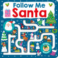 Maze Book: Follow Me Santa (Finger Mazes)