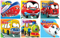Transport Cutout Board Books for Kids: Childrens Transport Books | Early Learning | Interactive | Activity & Picture | Preschool