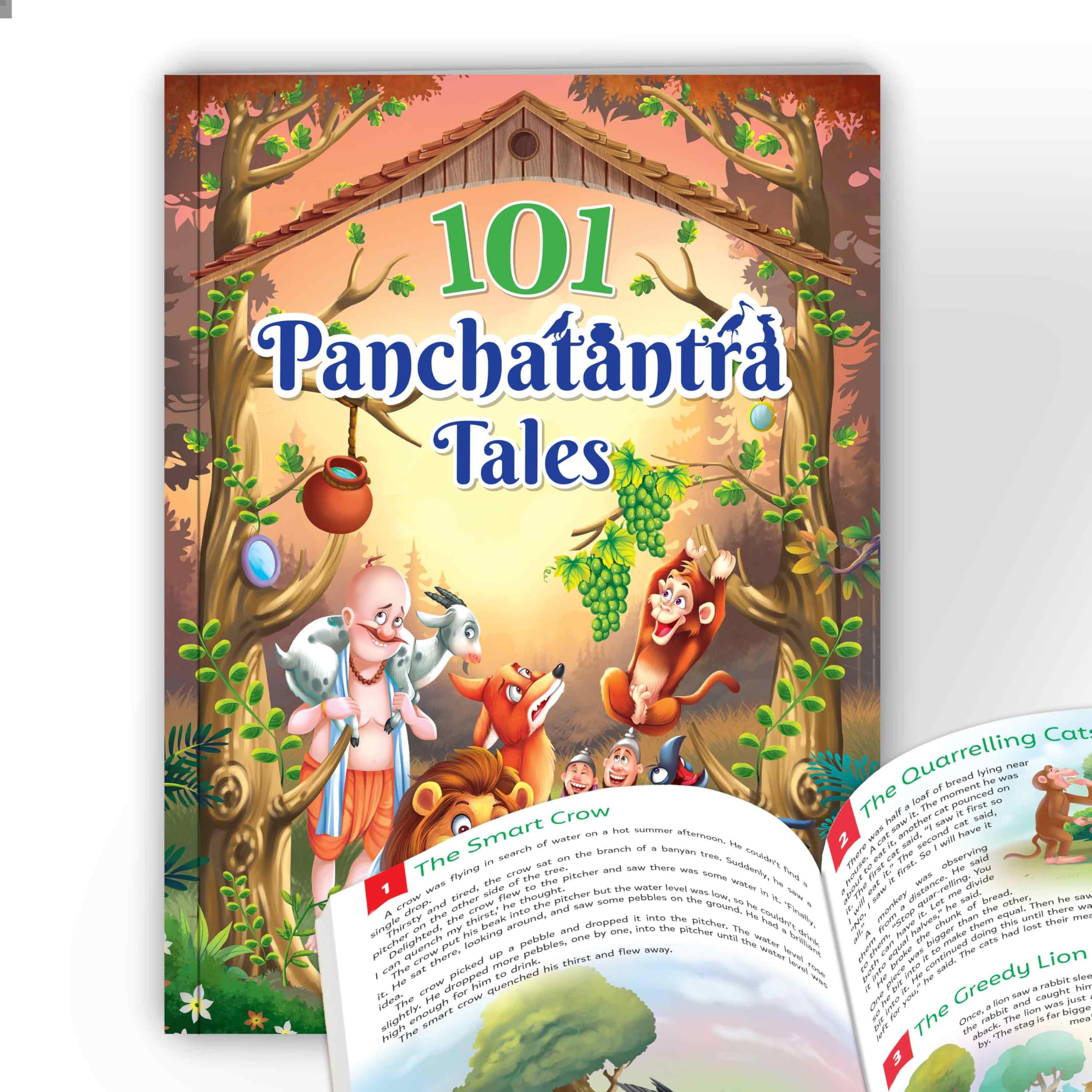Timeless Panchatantra Tales : 101 Panchatantra Tales (Ages 312), Fun and Educational Learning book, Classic storybook for kids,