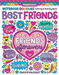 Notebook Doodles Best Friends: Coloring & Activity Book (Design Originals) 29 Fun FriendshipThemed Designs; BeginnerFriendly E