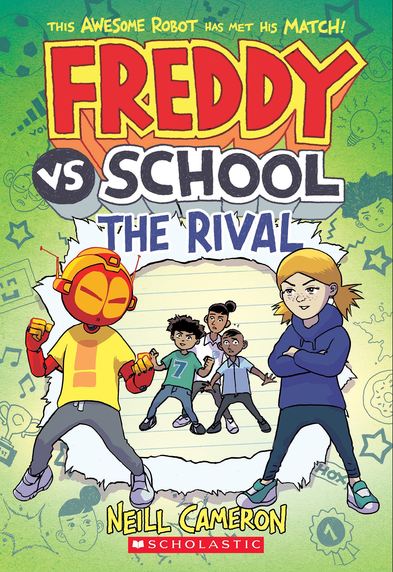 Freddy vs. School: The Rival (Freddy vs. School Book #2) (Freddy Vs. School, 2)