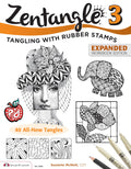 Zentangle 3, Expanded Workbook Edition: Tangling With Rubber Stamps (Design Originals) 40 Original Tangle Patterns, Interactive 