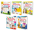 4Th Activity Books (English, Maths, Environment, General Knowledge, Logical Reasoning) Pack Of 5 Books