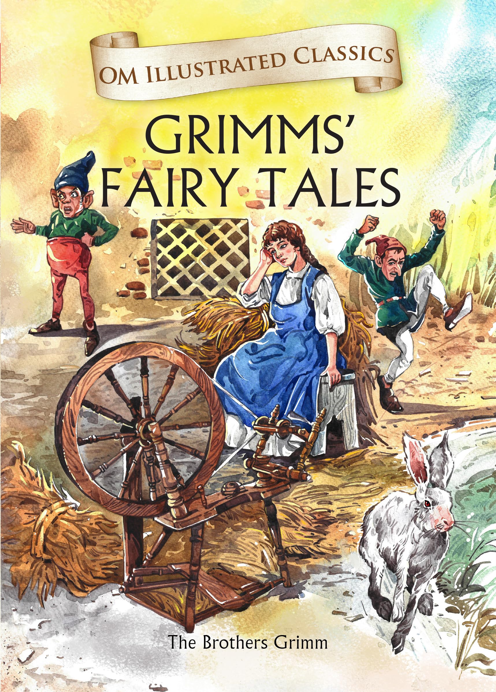 Children Classics  Grimms Fairy Tales  Illustrated Abridged Classics with Practice Questions (Om Illustrated Classics for Ki
