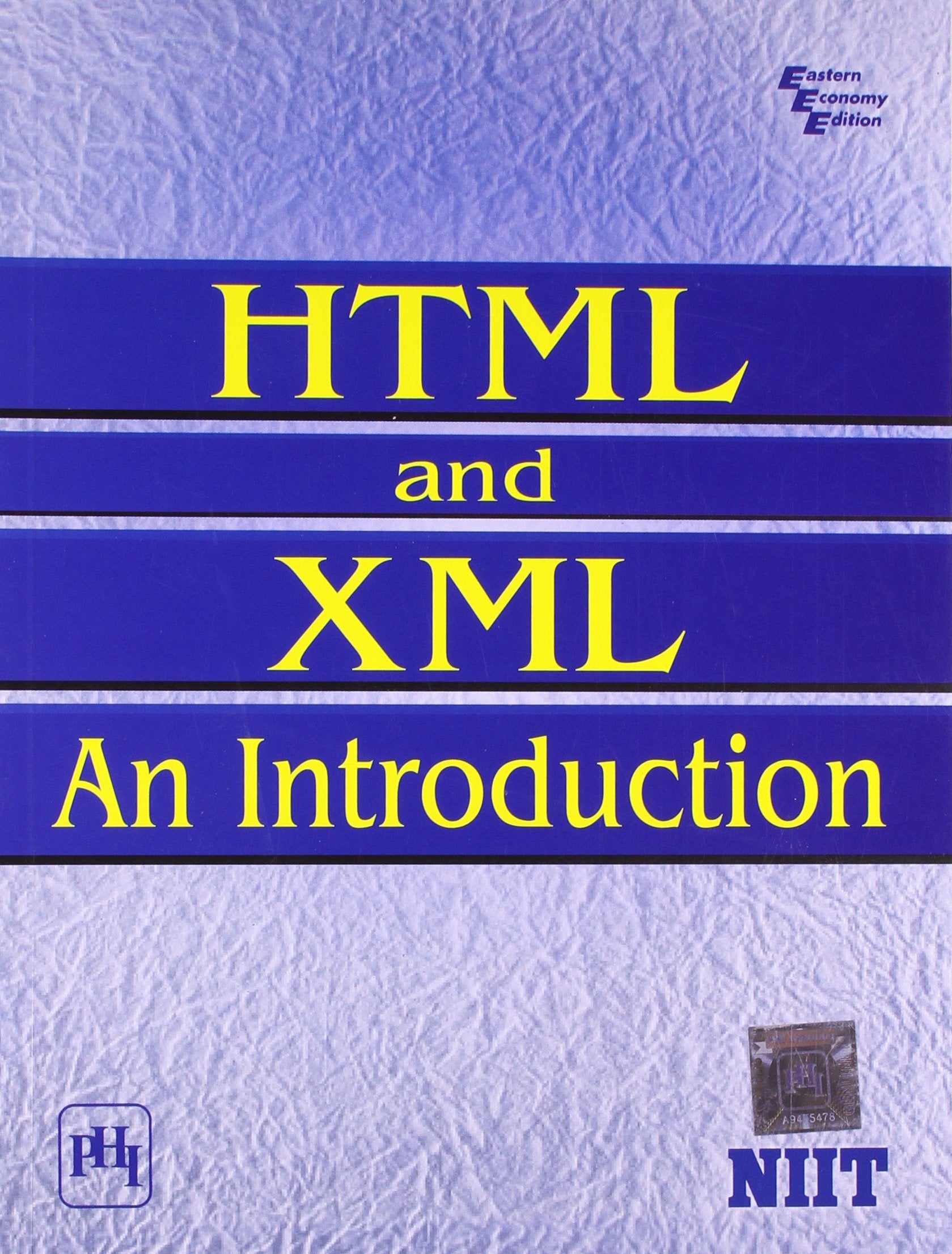 Html and Xml an Introduction