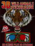 3D WILD ANIMALS STICKER SCENE