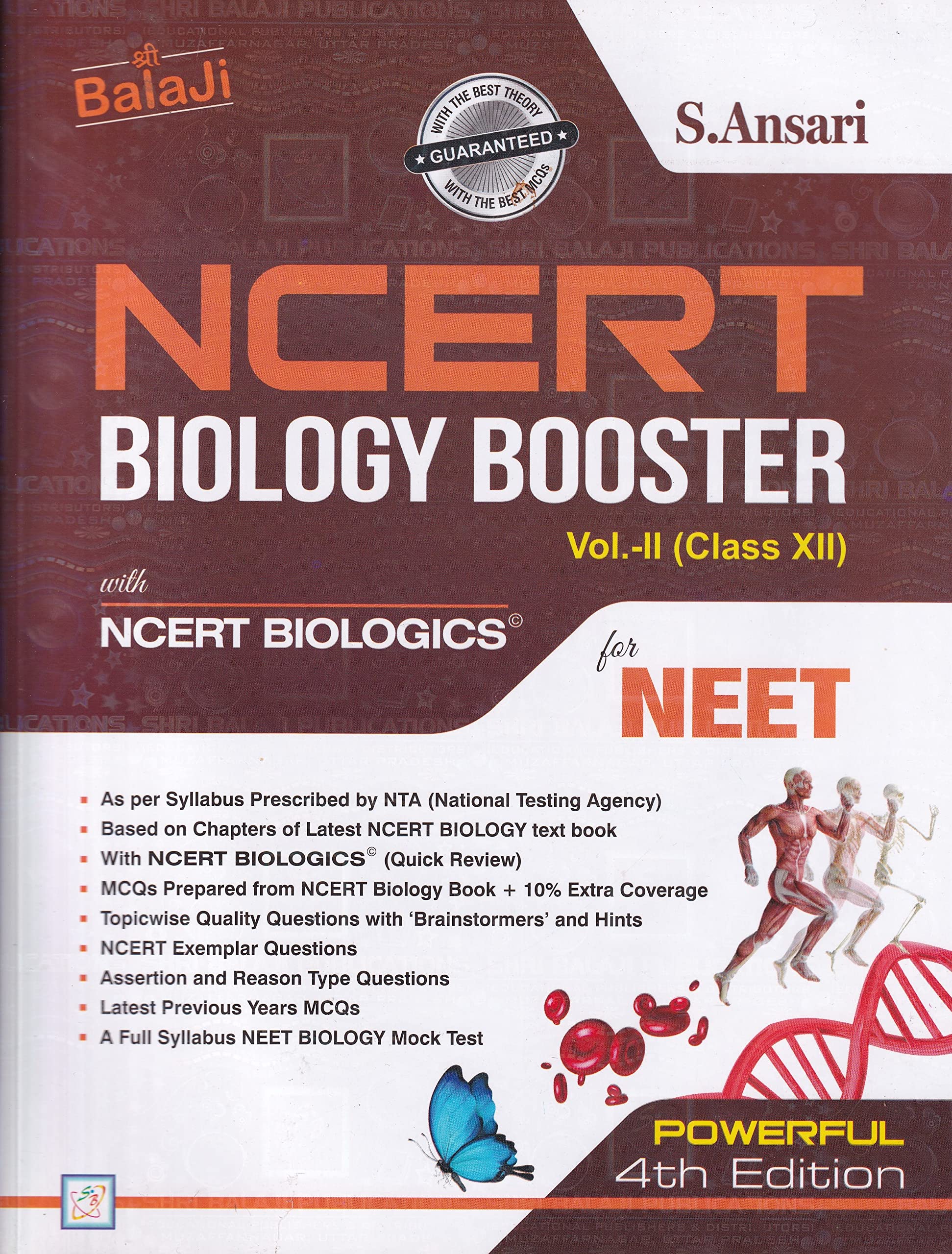 Ncert Biology Booster Vol. Ii With Ncert Biologics For Neet For Class 7  Cbse  Examination 20232024
