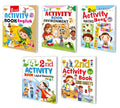 Sawan Set Of 5 Activity Books 2Nd Activity For 4+ (English,Enviroment,Logical Reasoning,Maths & Good Habbits) [Perfect Paperback