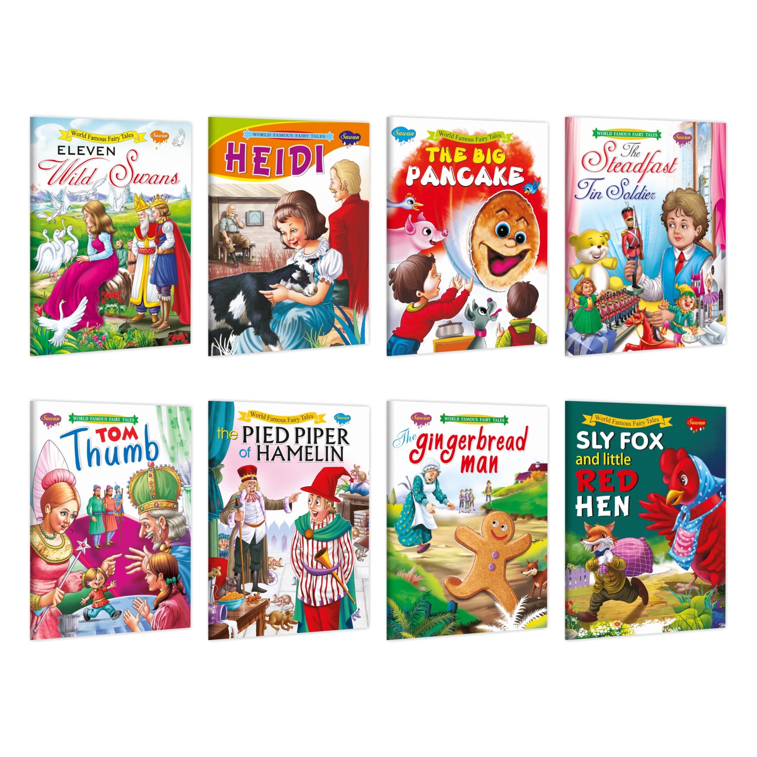 Easy Phonics Stories | Pack Of 8 Books | Super Jumbo Combo For Collecters And Library Story Books