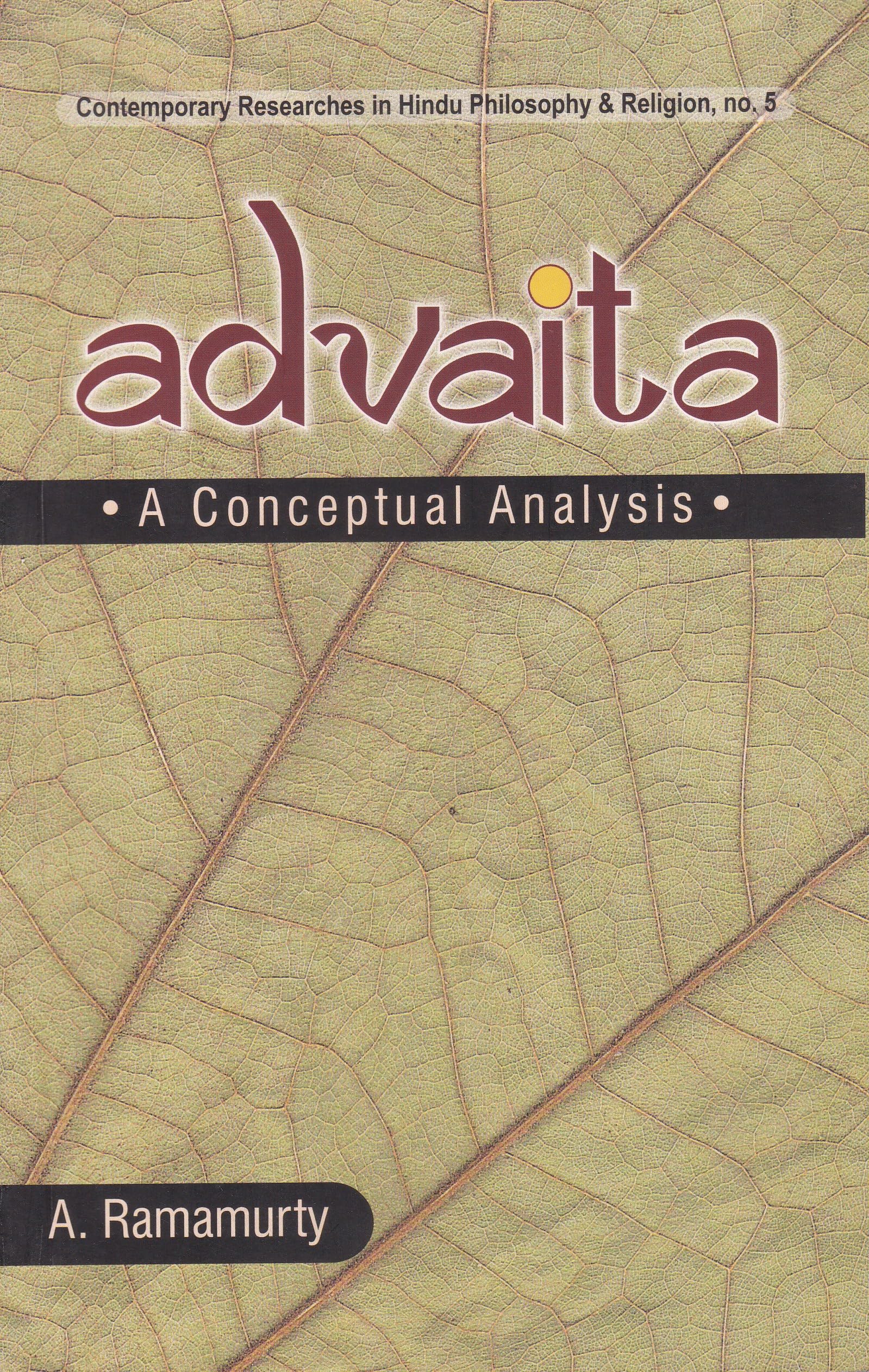 Advaita: A Conceptual Analysis