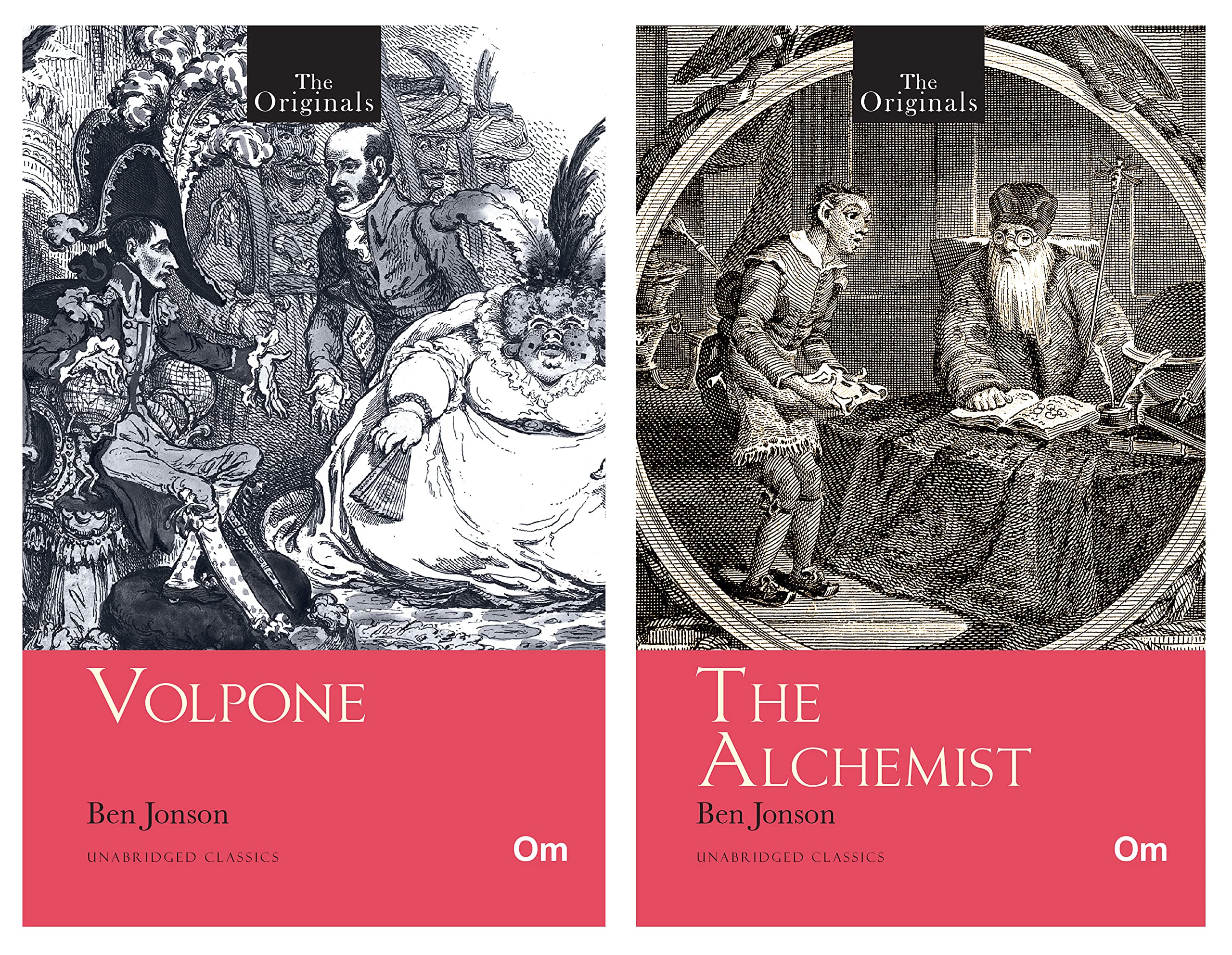 Worlds Greatest Original Classics : Volpone and The Alchemist (Bundle of 2 Books) Unabridged Classics (Classics book set)