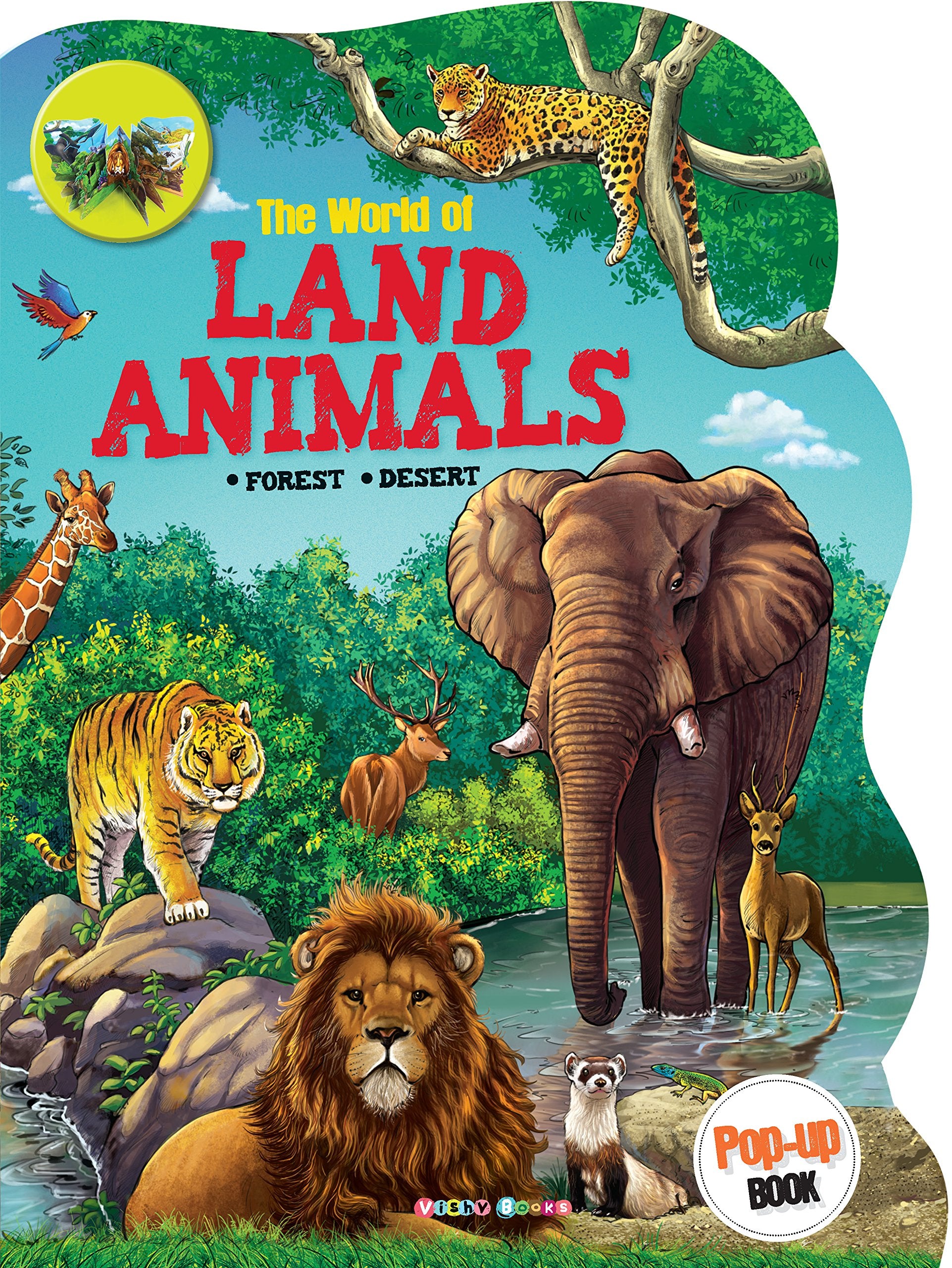 The World of Land Animals (Popup Book)