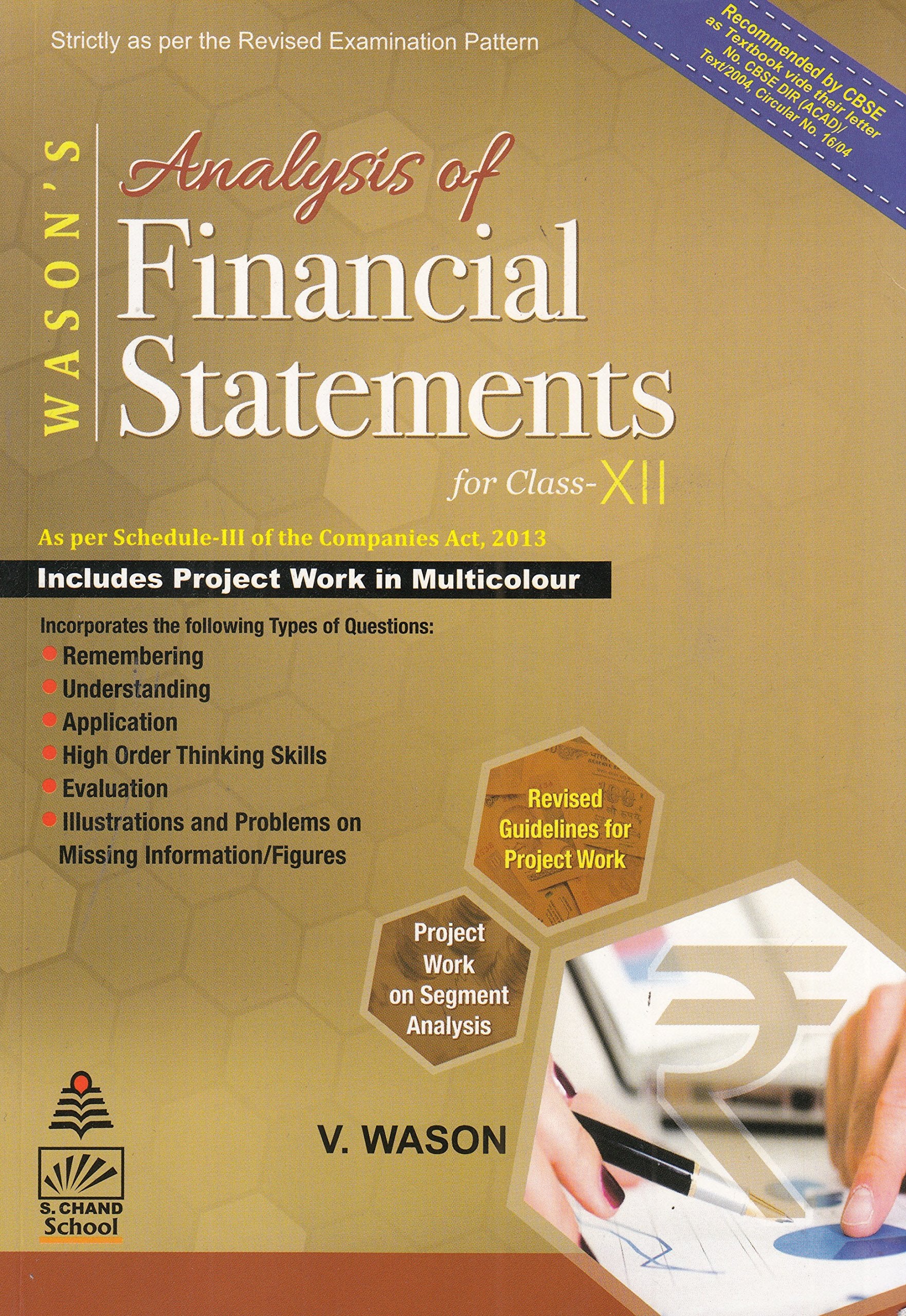 Analysis of Financial Statements for Class 12: As per Schedule  III of the Companies Act, 2013