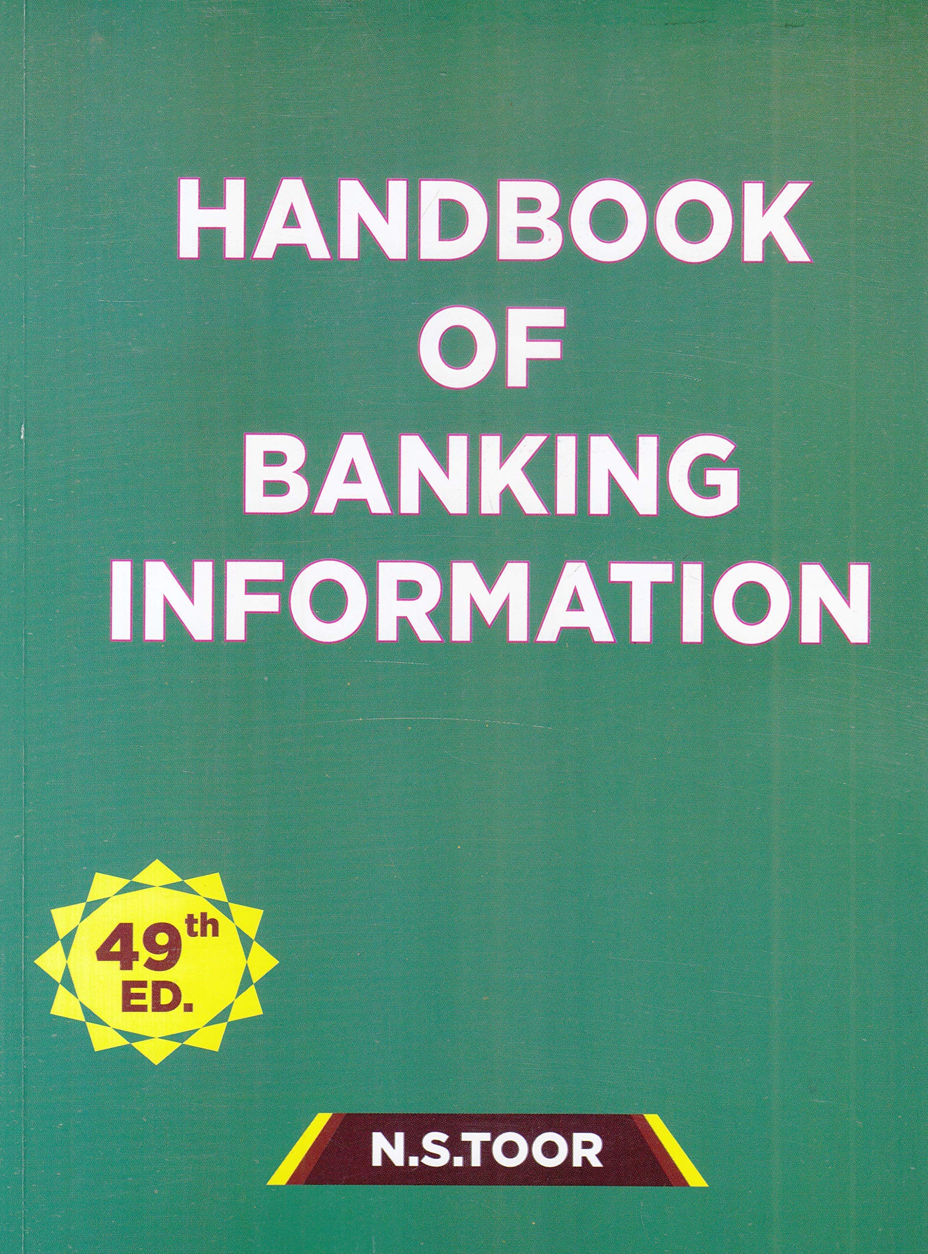 Handbook Of Banking Information 49Th Edition