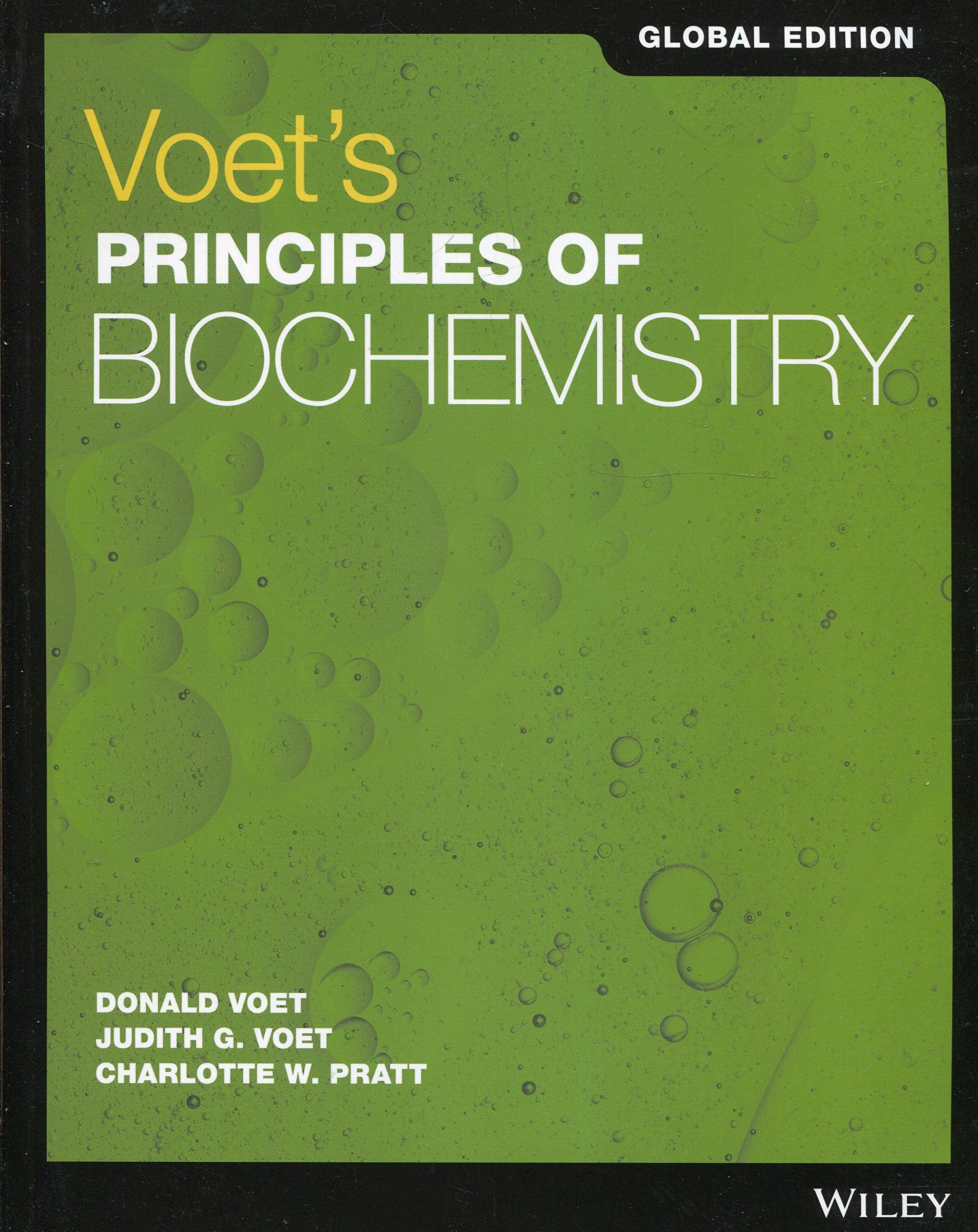 Voets Principles of Biochemistry Global Edition