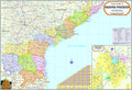 VCP | Andhra Pradesh Map | Laminated | 70x100 cm
