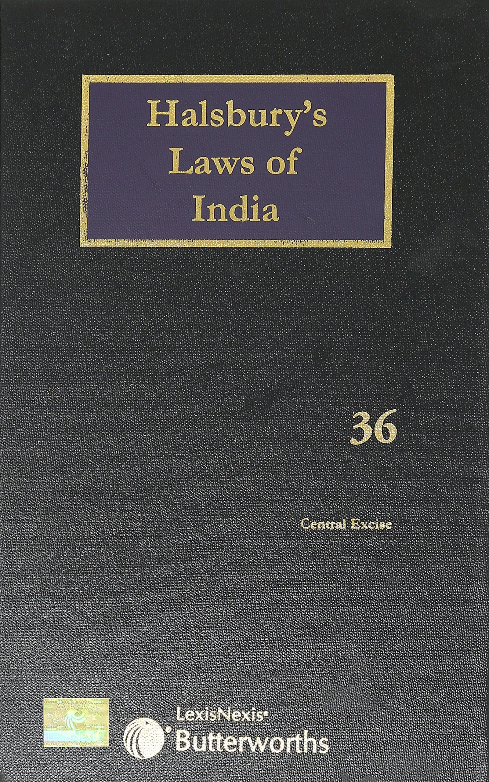 Halsbury Laws Of India: 36